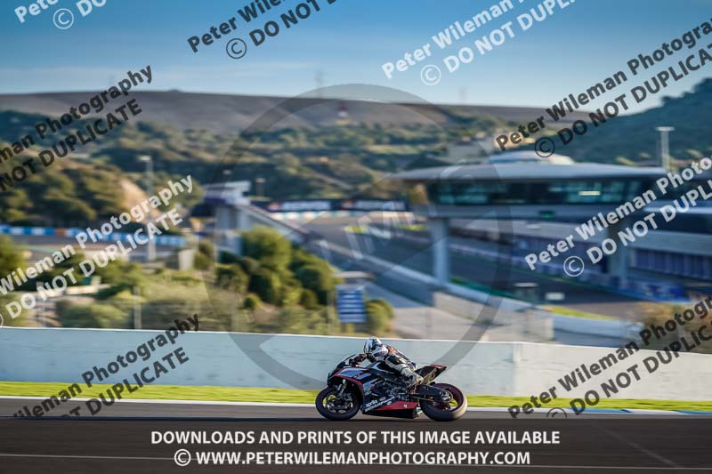 25 to 27th november 2017;Jerez;event digital images;motorbikes;no limits;peter wileman photography;trackday;trackday digital images